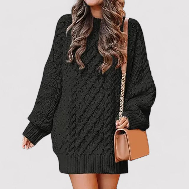 Knit Oversized Sweater Dress