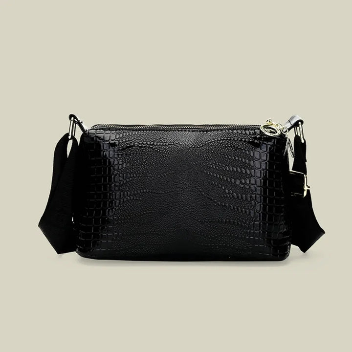 Patent Leather Serpentine Crossbody Bag
