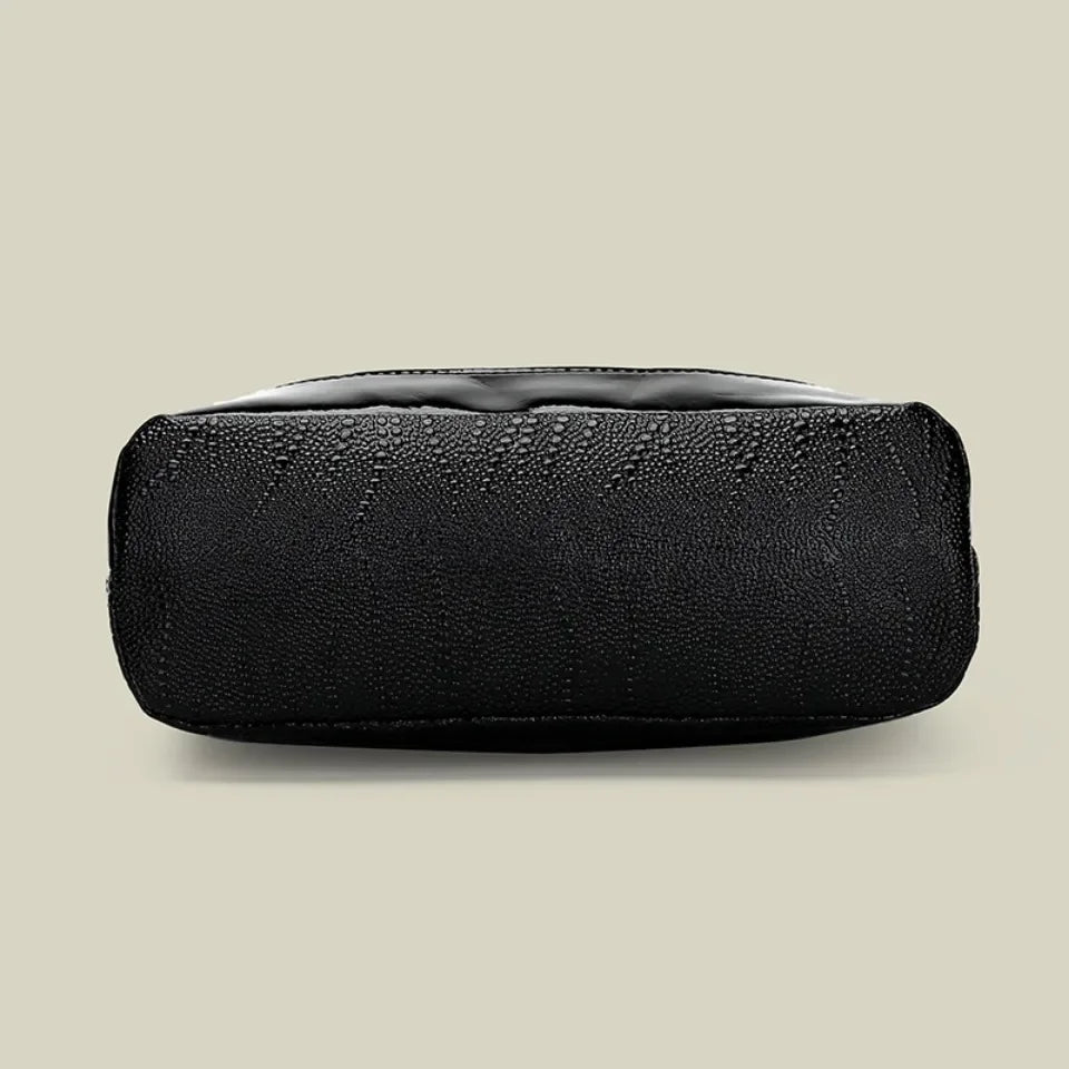 Patent Leather Serpentine Crossbody Bag