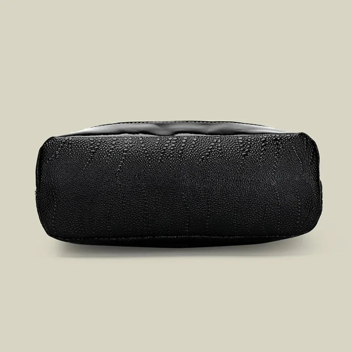 Patent Leather Serpentine Crossbody Bag