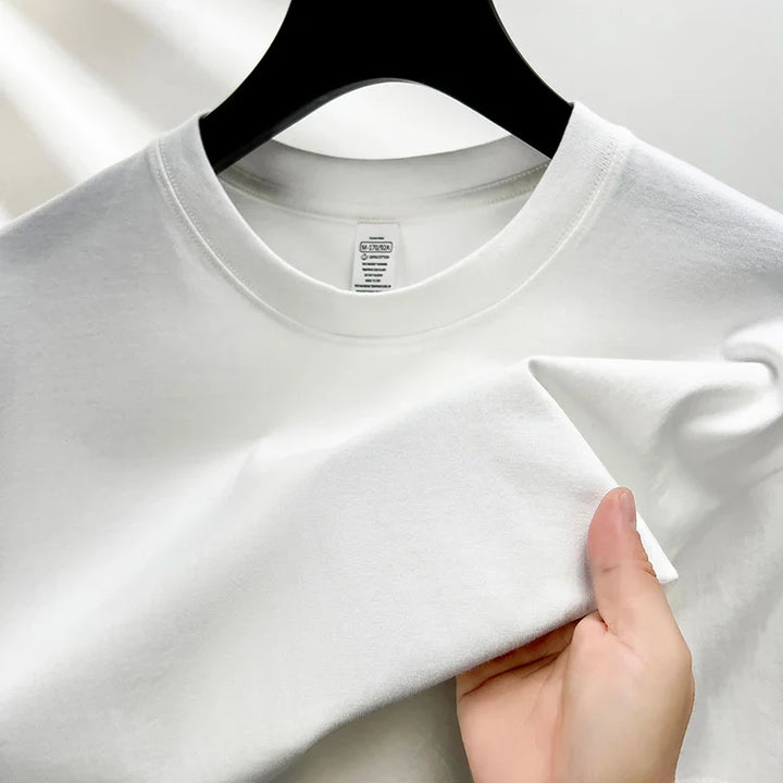 Premium Cotton Crew Neck T-Shirt for Men