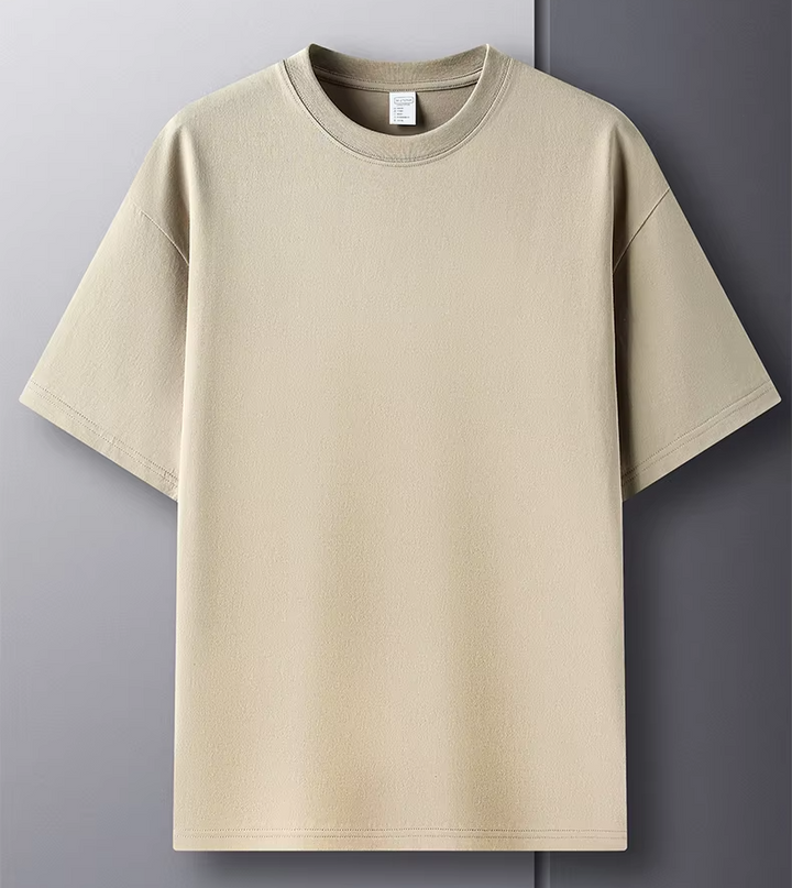 Premium Cotton Crew Neck T-Shirt for Men