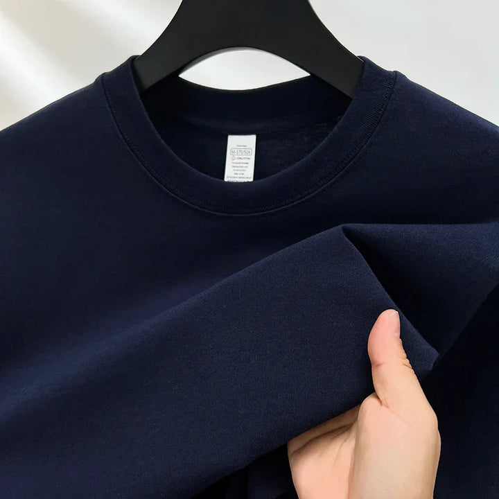 Premium Cotton Crew Neck T-Shirt for Men