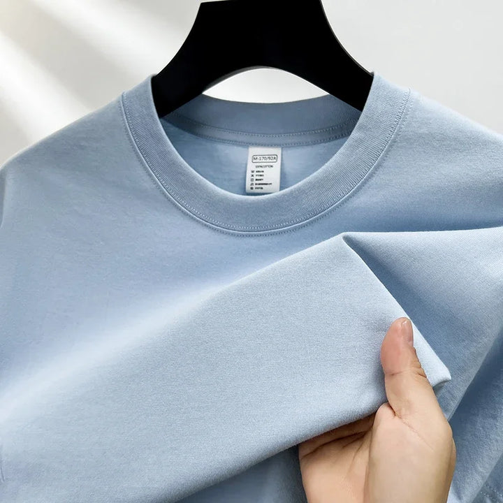 Premium Cotton Crew Neck T-Shirt for Men