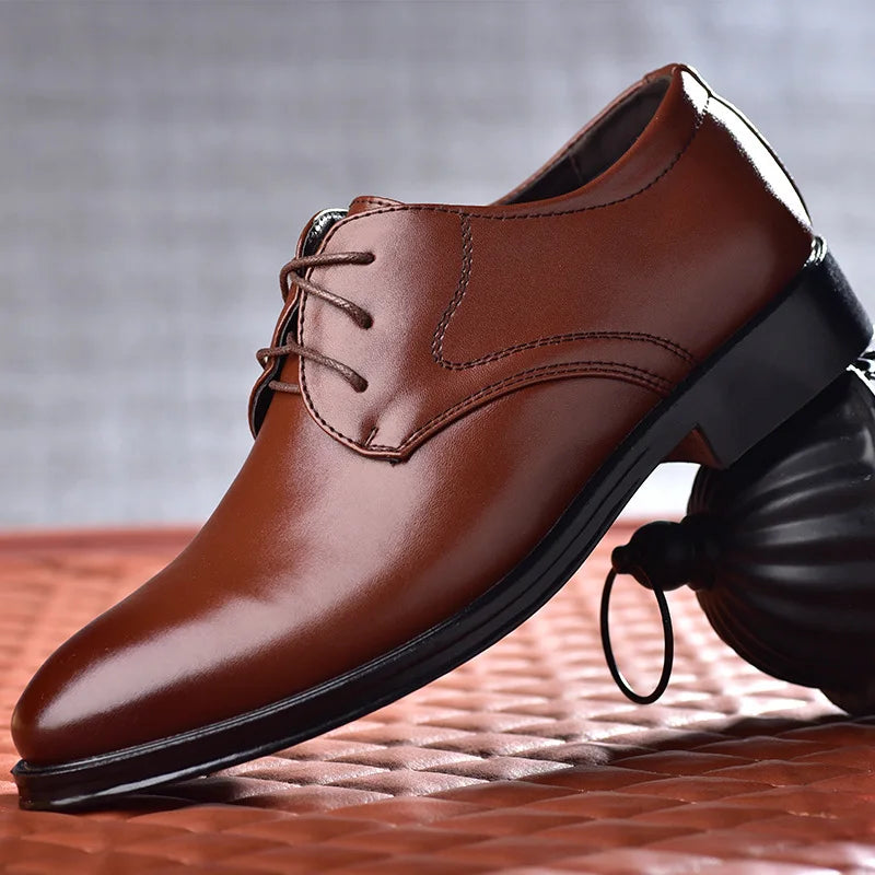Premium Leather Oxford Dress Shoes