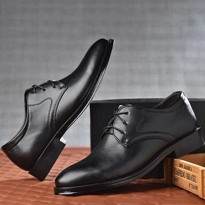 Premium Leather Oxford Dress Shoes