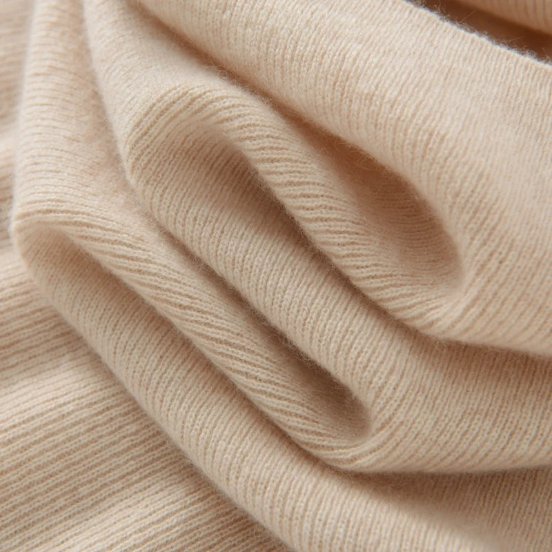 Pure Cashmere Slim Fit  Turtleneck Sweater