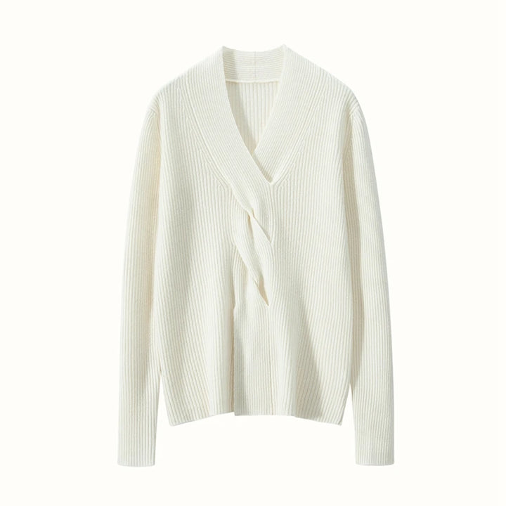 Pure Cashmere V-Neck Sweater