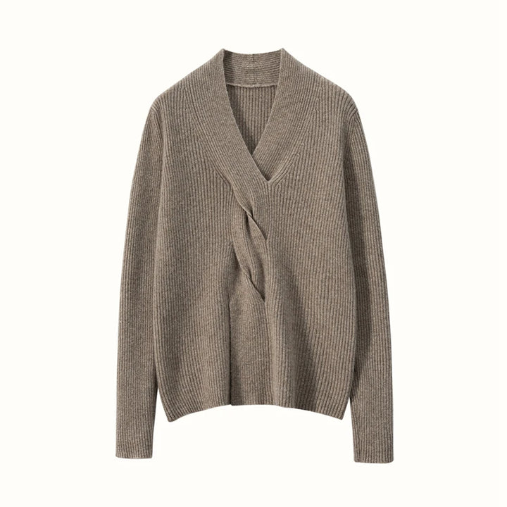 Pure Cashmere V-Neck Sweater
