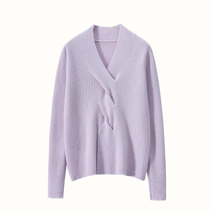 Pure Cashmere V-Neck Sweater