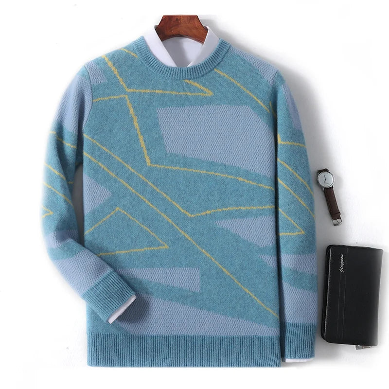 Pure Merino Wool Knit Sweater