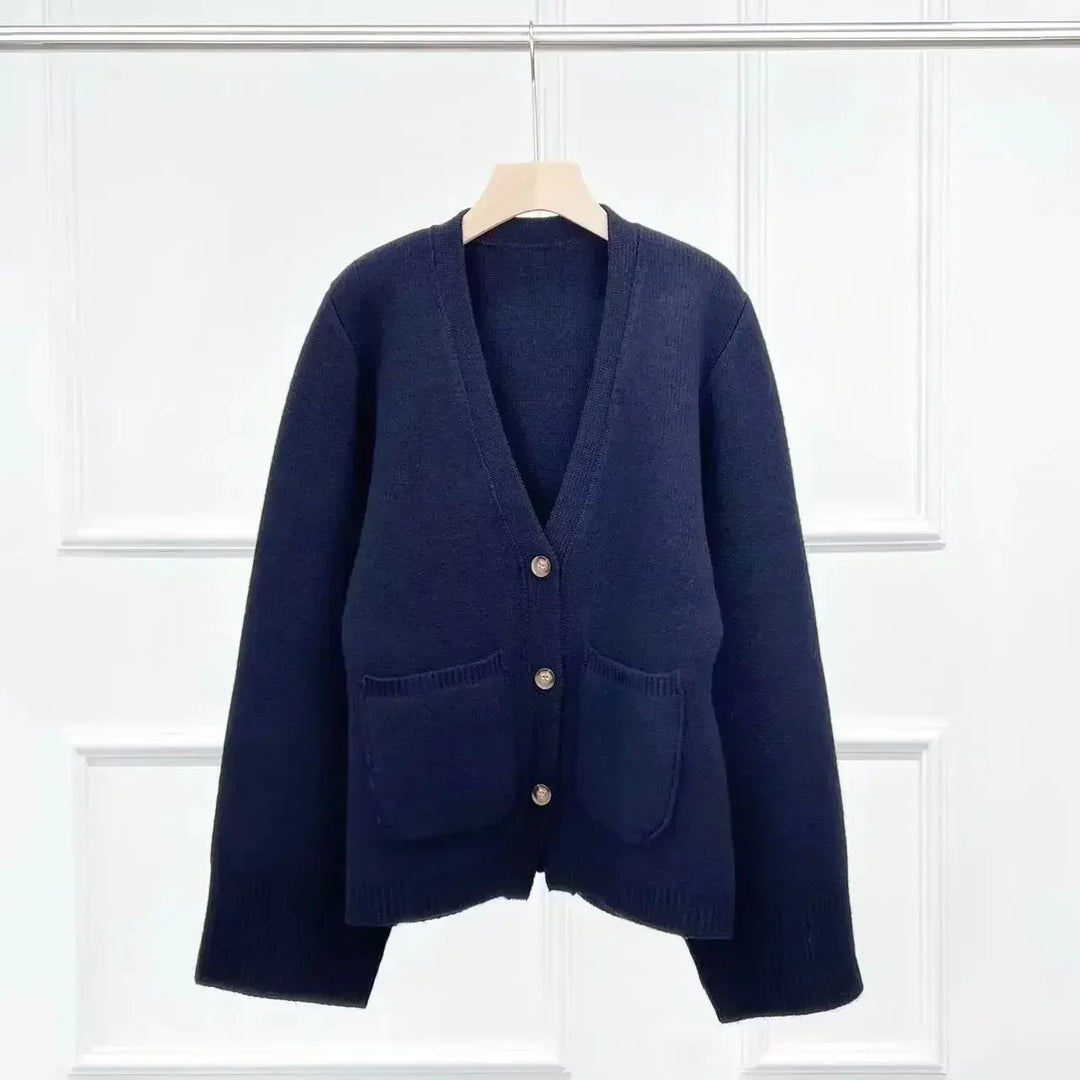 Pure Merino Wool Winter Cardigan