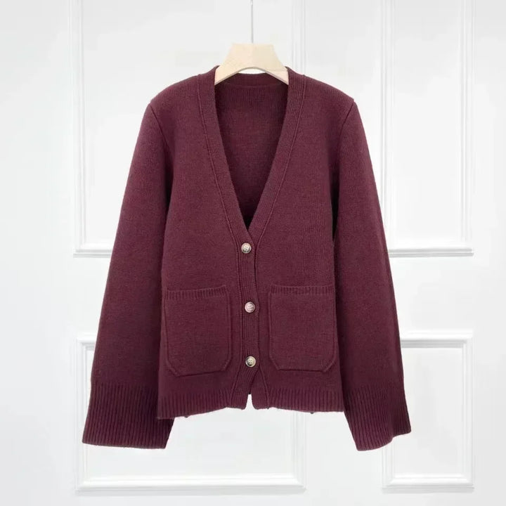 Pure Merino Wool Winter Cardigan