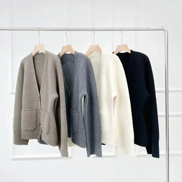 Pure Merino Wool Winter Cardigan