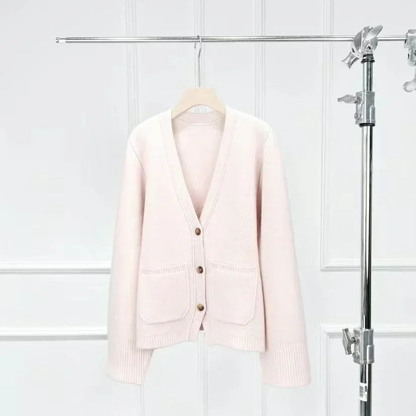 Pure Merino Wool Winter Cardigan