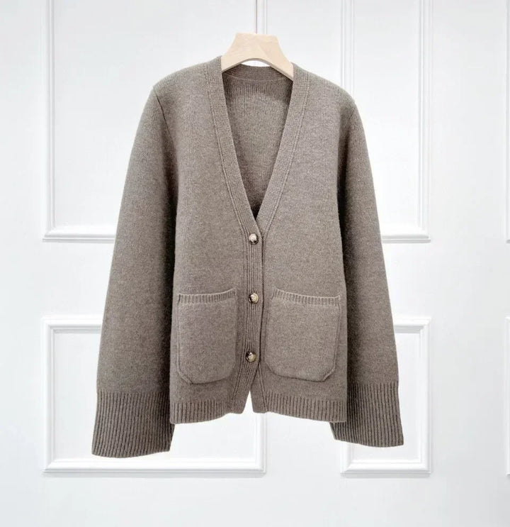Pure Merino Wool Winter Cardigan