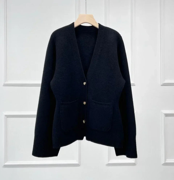 Pure Merino Wool Winter Cardigan