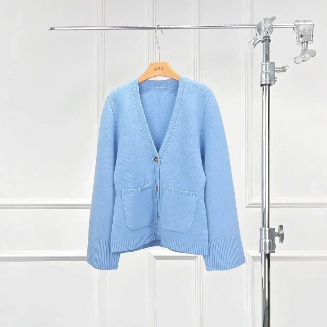 Pure Merino Wool Winter Cardigan