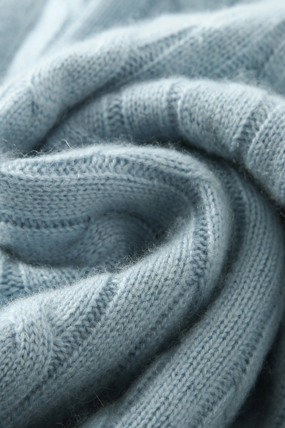 Pure cashmere Polo Knit Sweater