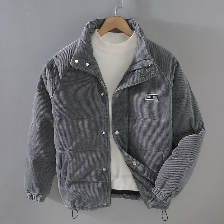 Quilted Corduroy Warm Padded Jacket
