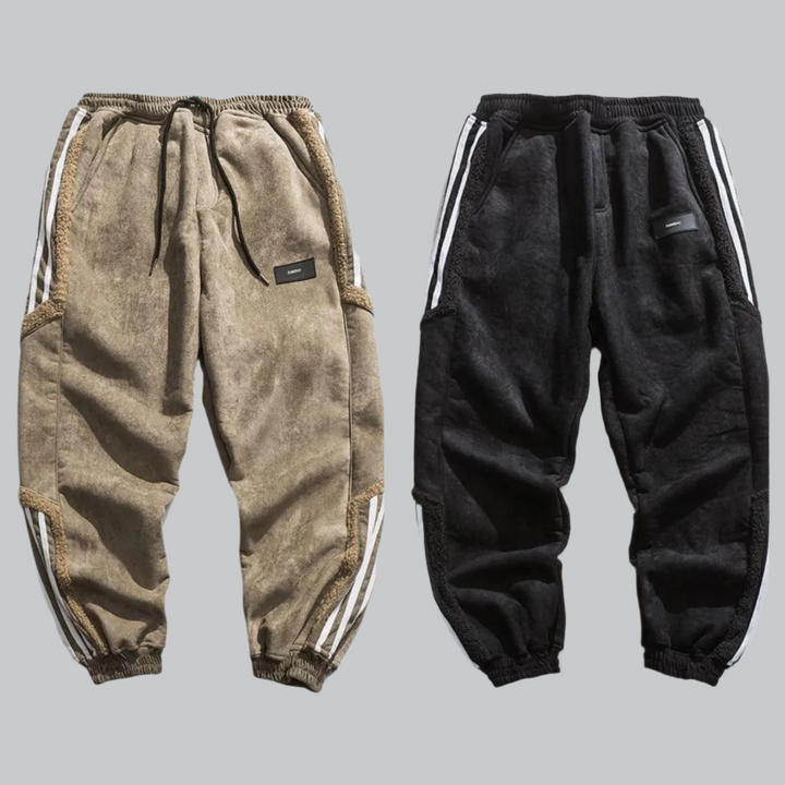 Vintage Tapered Leg Jogger Trousers