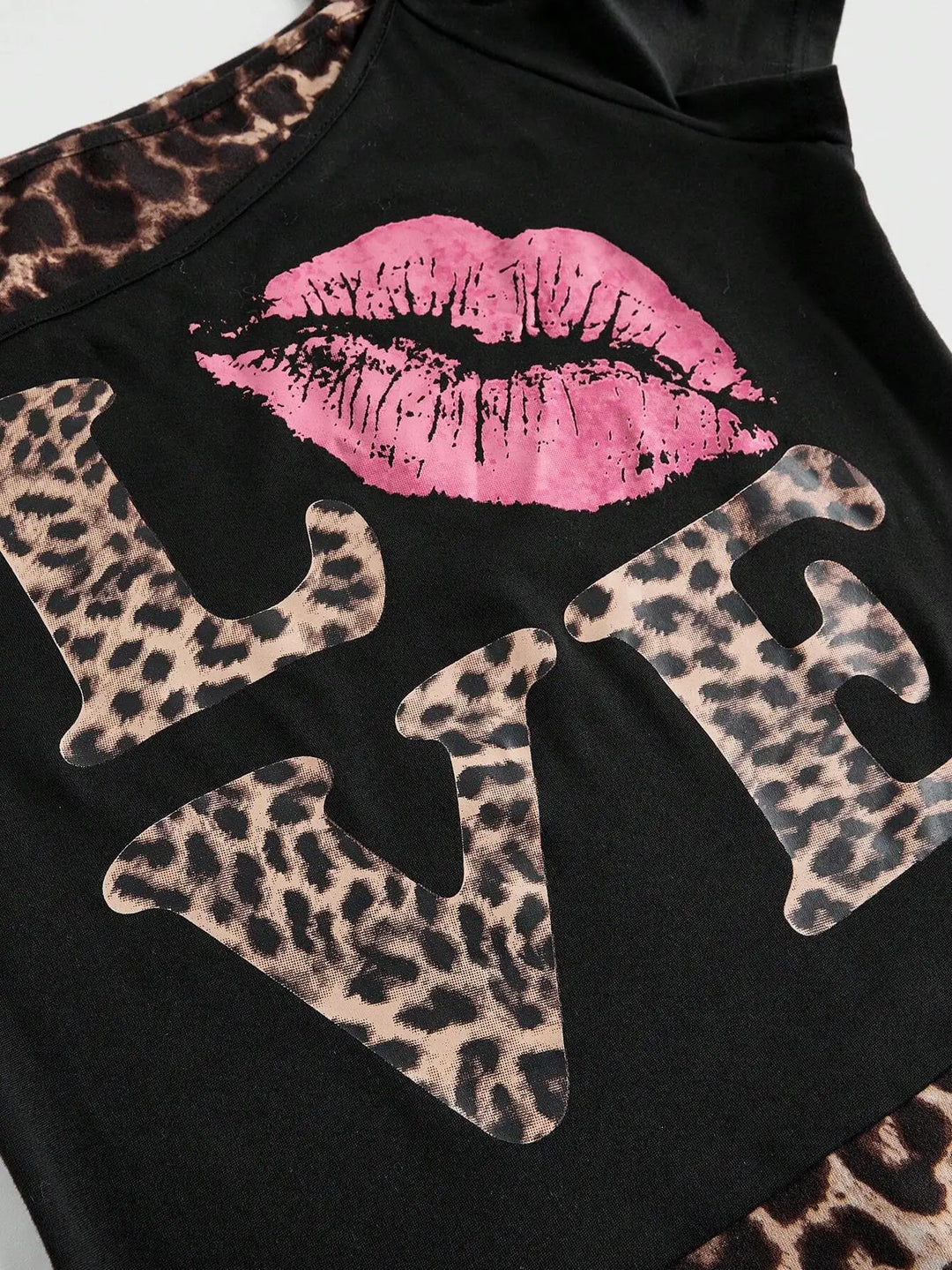 Retro Y2K Leopard Print Summer Top