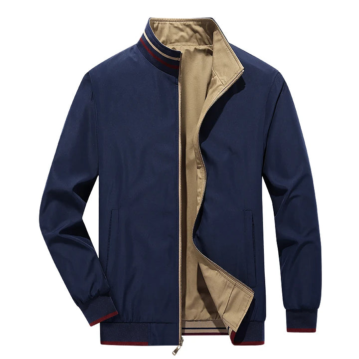 Reversible Casual Windbreaker Jacket