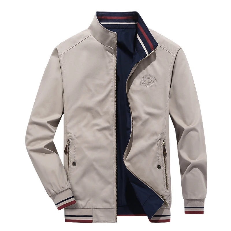 Reversible Casual Windbreaker Jacket