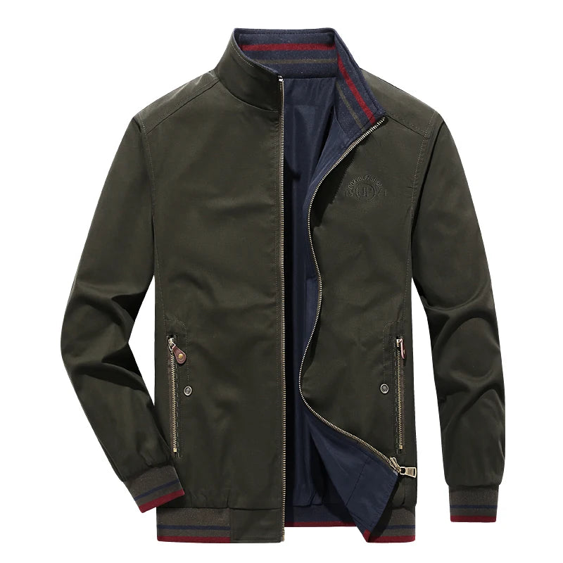 Reversible Casual Windbreaker Jacket