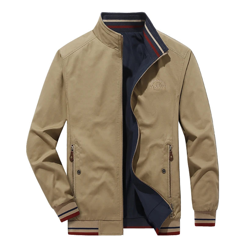 Reversible Casual Windbreaker Jacket