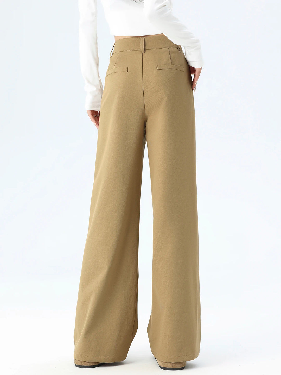 Vera | Women's High-Waisted Wide Leg Tailored Pants