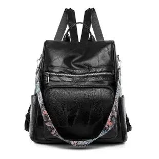 Vera | Vintage Leather Anti-Theft Backpacks