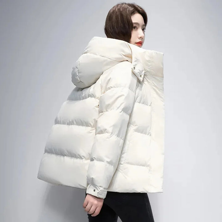 Short Puffer Winter Jacket