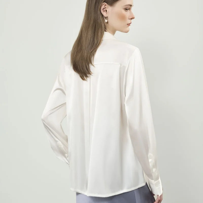 Silk Long Sleeve Blouse