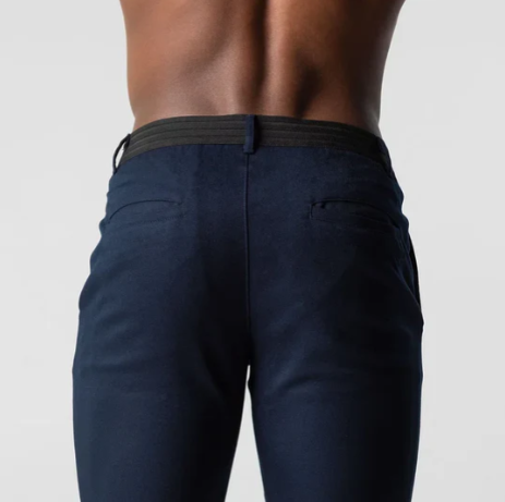 Slim-Fit Stretch Chino Trousers