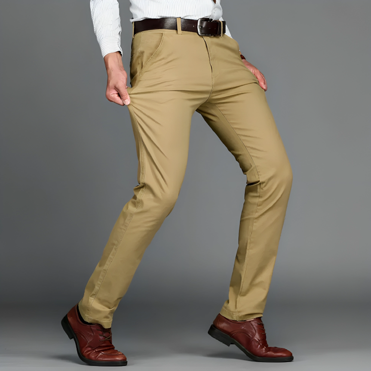 Slim Fit Stretch Chinos Trousers