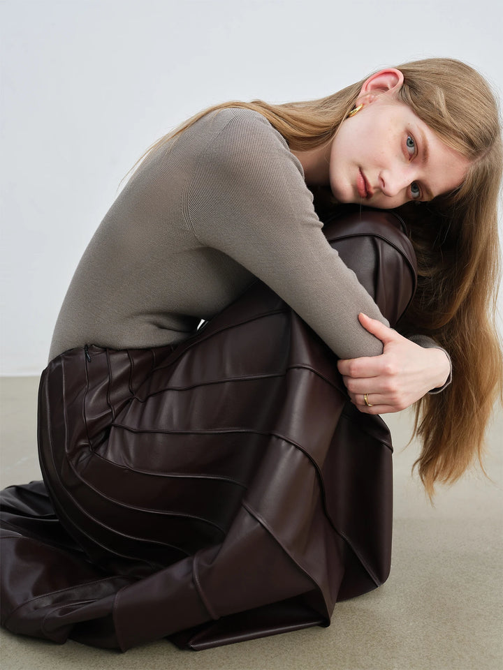 Slim Wool Turtleneck Sweater