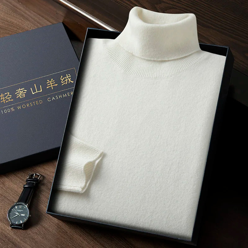 Cashmere Turtleneck Sweater