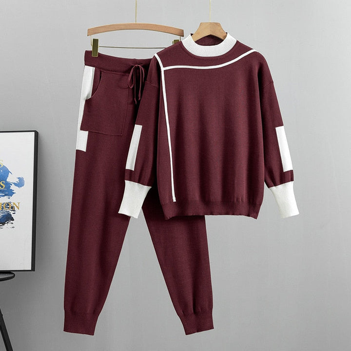 Spring Knit Two-Piece Set