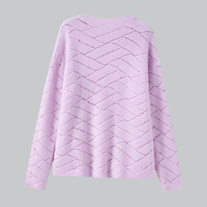 Spring Lightweight Cashmere Knit Pullover