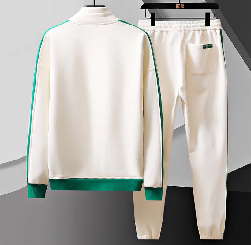 Stripe Track Jacket and Jogger Set