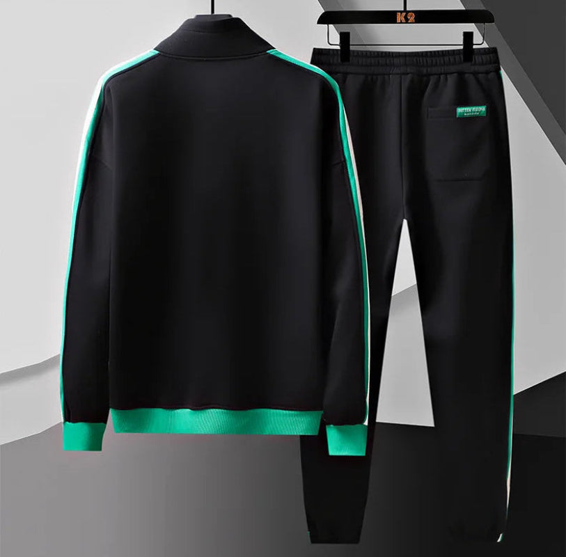 Stripe Track Jacket and Jogger Set