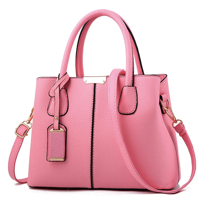 Structured Crossbody Tote Shoulder Bag