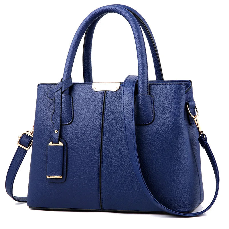 Structured Crossbody Tote Shoulder Bag