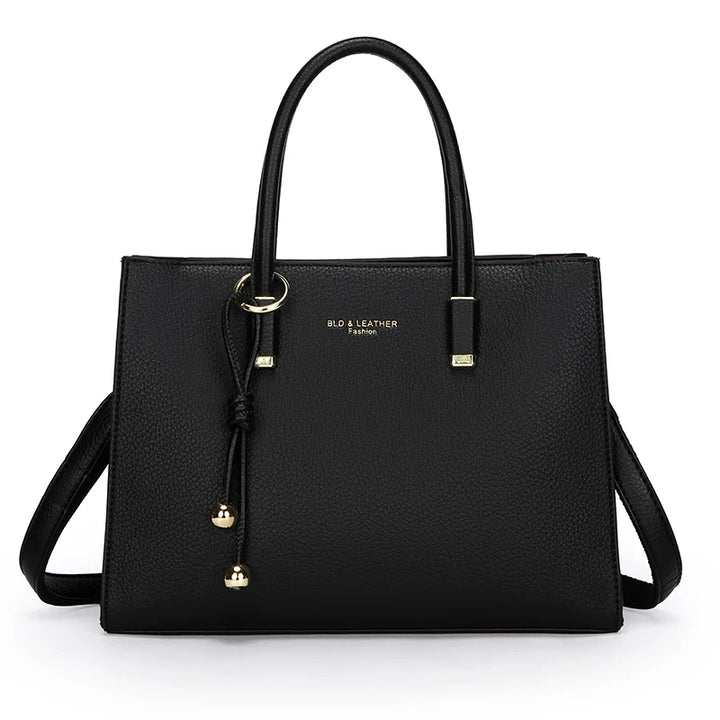 Structured Large Capacity Crossbody Tote