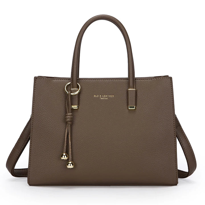 Structured Large Capacity Crossbody Tote