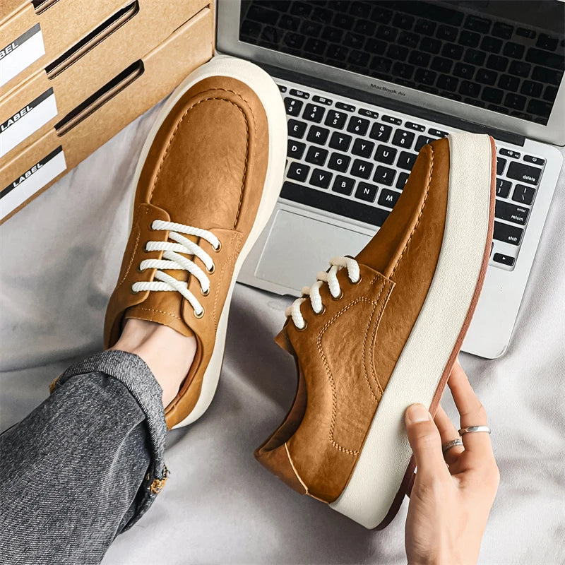 Suede Leather Casual Shoes