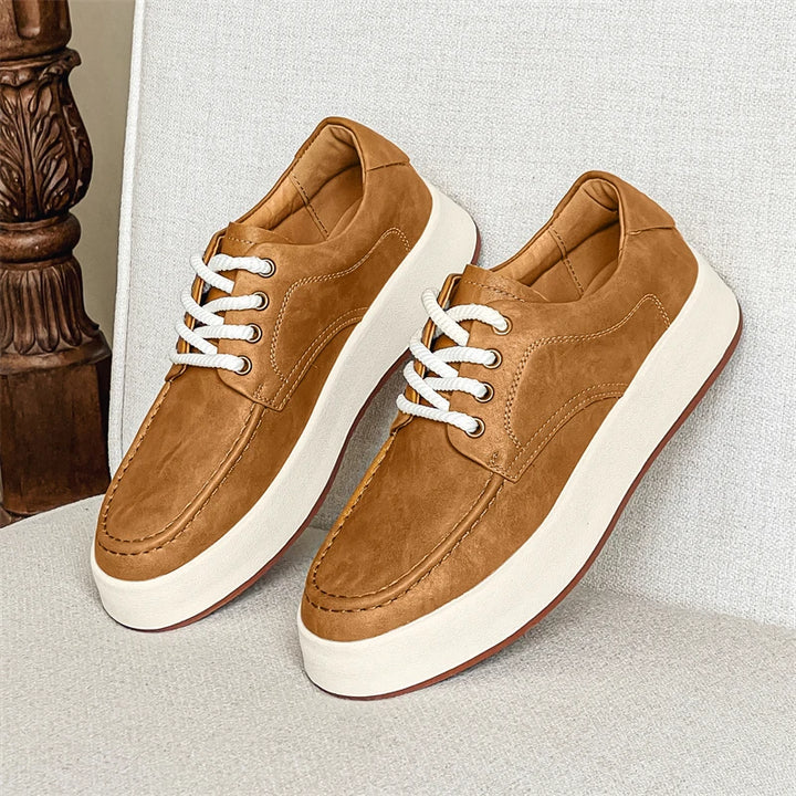 Suede Leather Casual Shoes