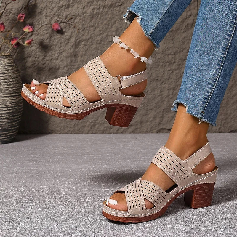Summer Platform High Heel Sandals