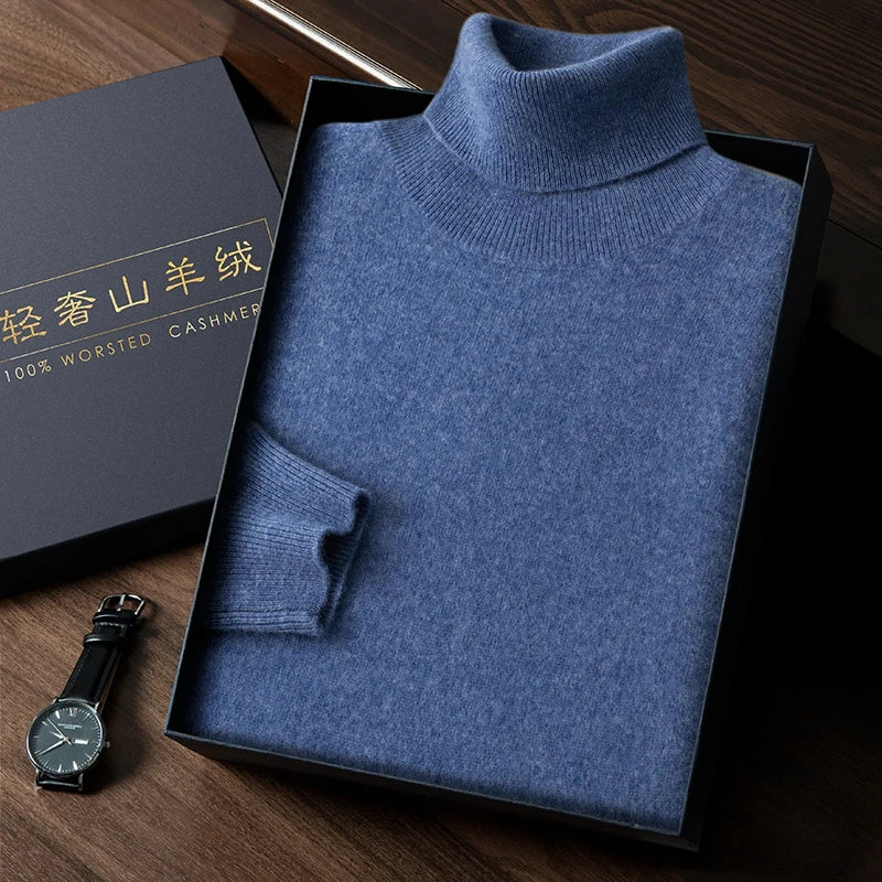 Cashmere Turtleneck Sweater